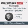 Shared Hope Showcase: Three Things Tech Could Do to Effectively Fight DMST